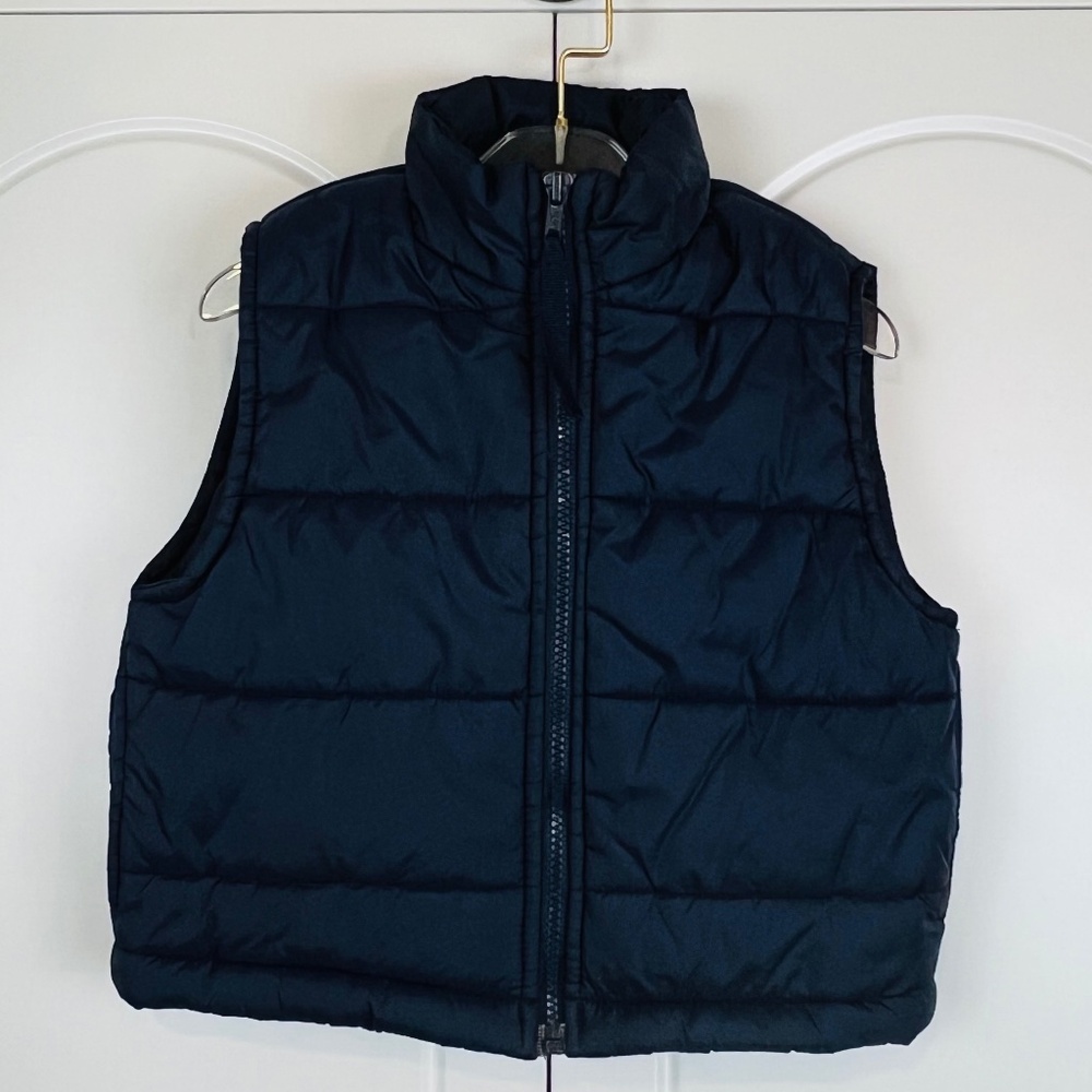 French Toast Boy's Navy Blue Puffer Vest